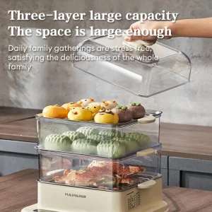 HAIPAI 20L Electric Steamer Home 9 Second Rapid Steaming